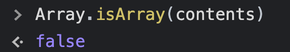 isarray